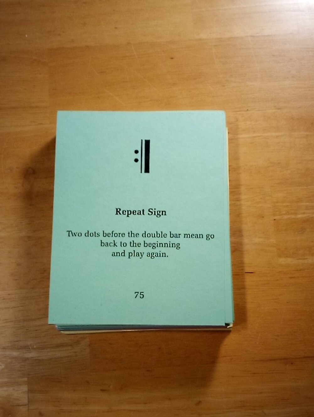 Musical Flash Cards - Picture 5 of 5